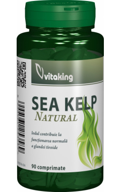 Sea Kelp (alga marina) Vitaking – 90 comprimate driedfruits.ro/ Capsule si comprimate